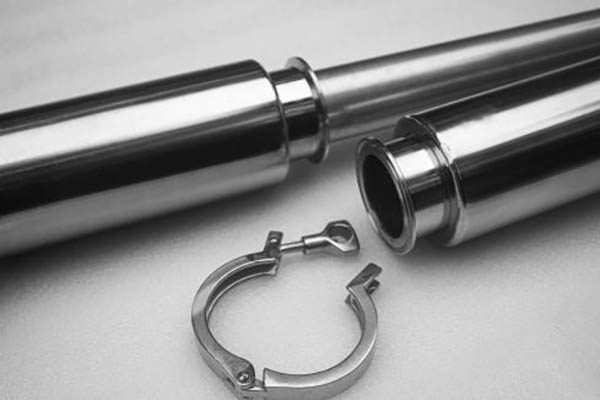Vacuum Bayonet Connection with Clamps