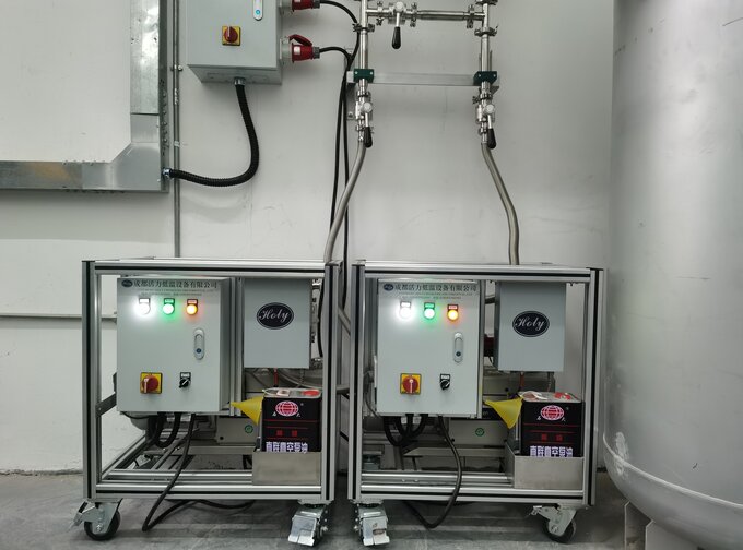 vacuum insulated pump